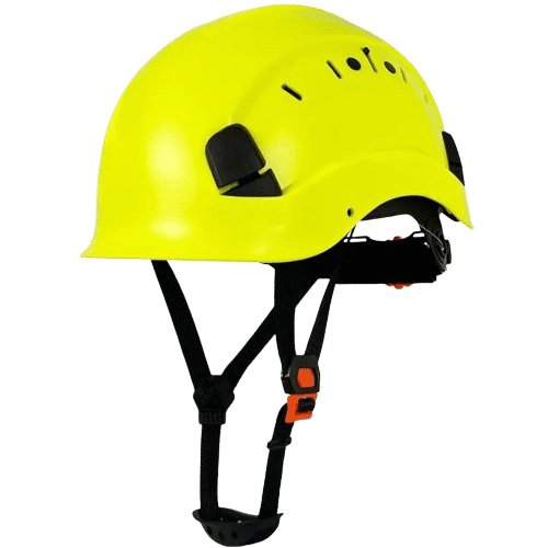 casque de travail jaune