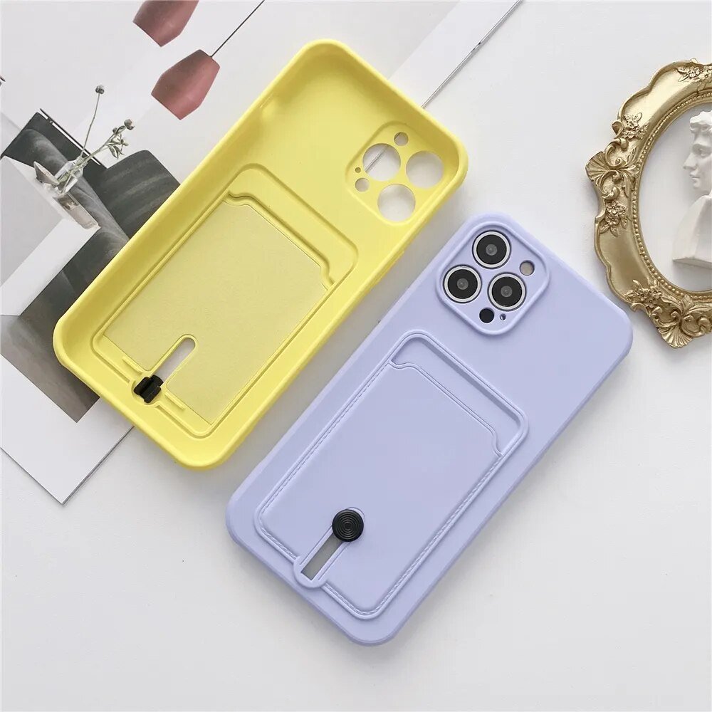 Coque pour IPhone porte carte