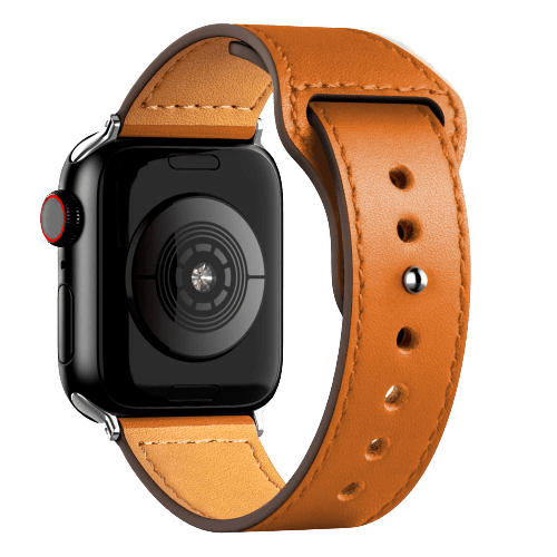 Bracelet pour Apple Watch cuir marron