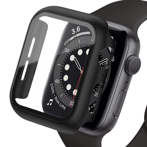 Coque de protection pour montre connectée noir