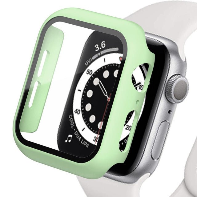 Coque de protection pour montre connectée verte