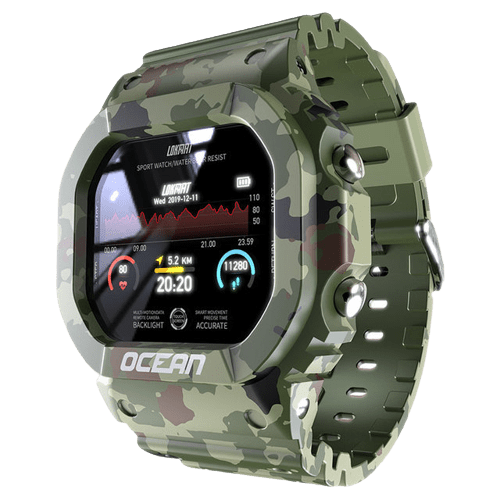 montre tactique Océan camouflage