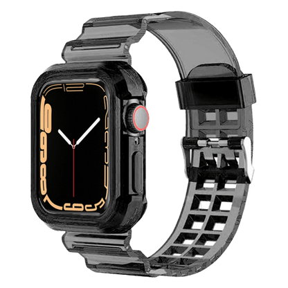 Bracelet et Coque Noir pour Apple Watch