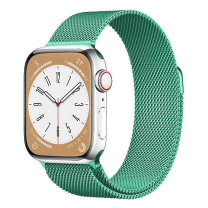 Bracelet Milanais pour Montre Connectée couleur couleur vert